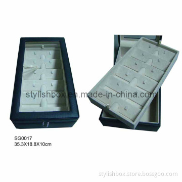6PCS Eyeglass Case with Clear Window (SG0017)